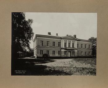 Signe Brander, eleven photographs, mounted on cardboard. First quarter of the 20th century.