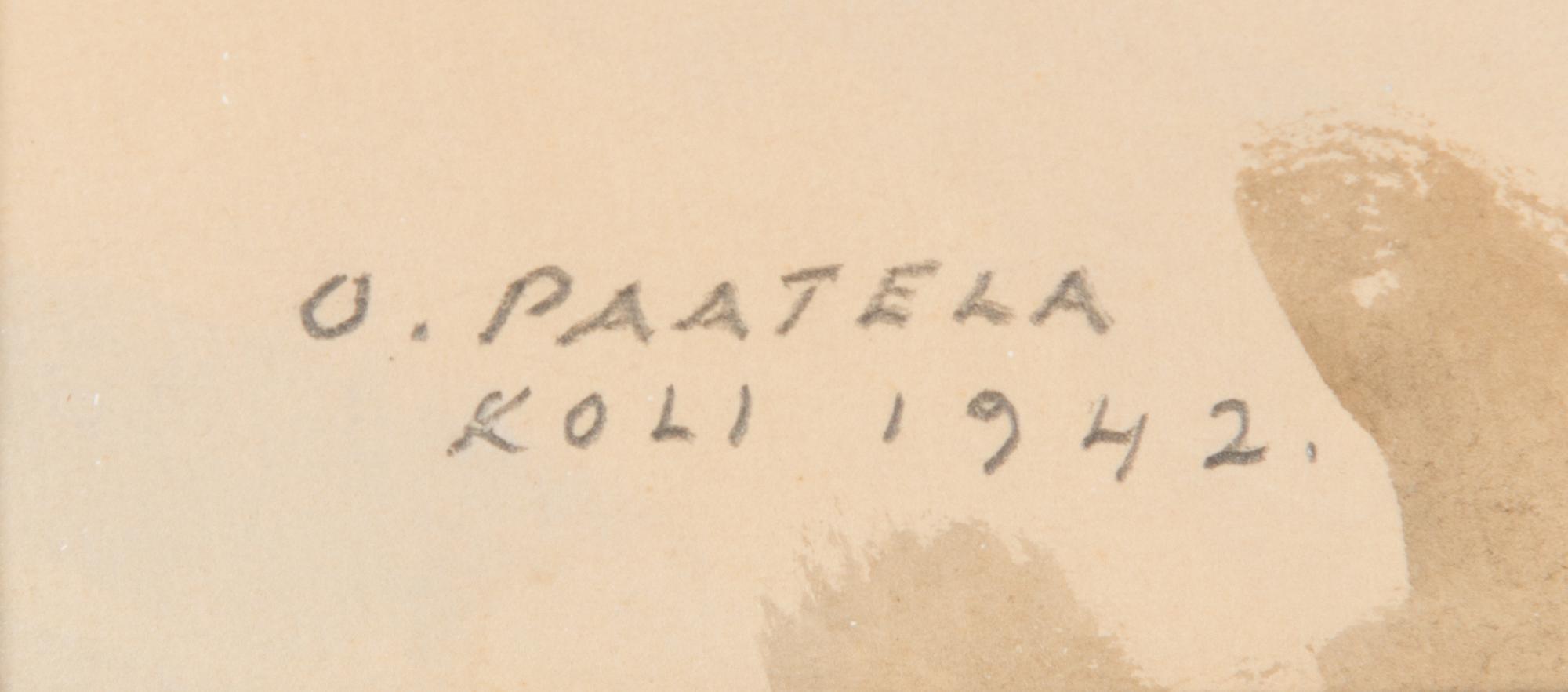 Oskari Paatela, Landskap från Koli.