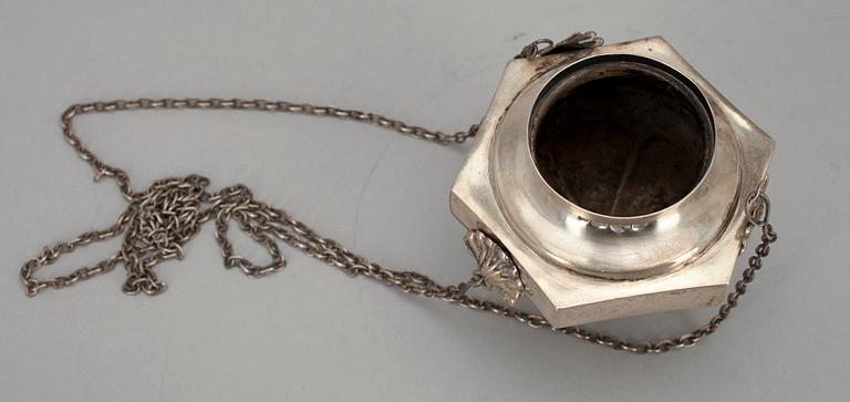 LAMPADA, silver, St Petersburg 1857, vikt ca.153 g.