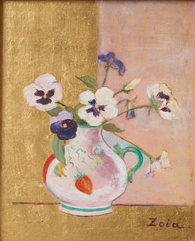 Zoia Krukovskya Lagerkrans, Flowers in a vase.
