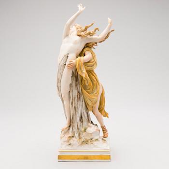 A Meissen porcelain figural group, Germany late 19th Century.