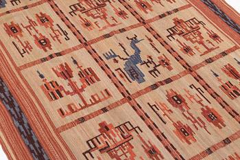 Märta Gahn, a drape, flat weave, c. 240 x 148 cm.