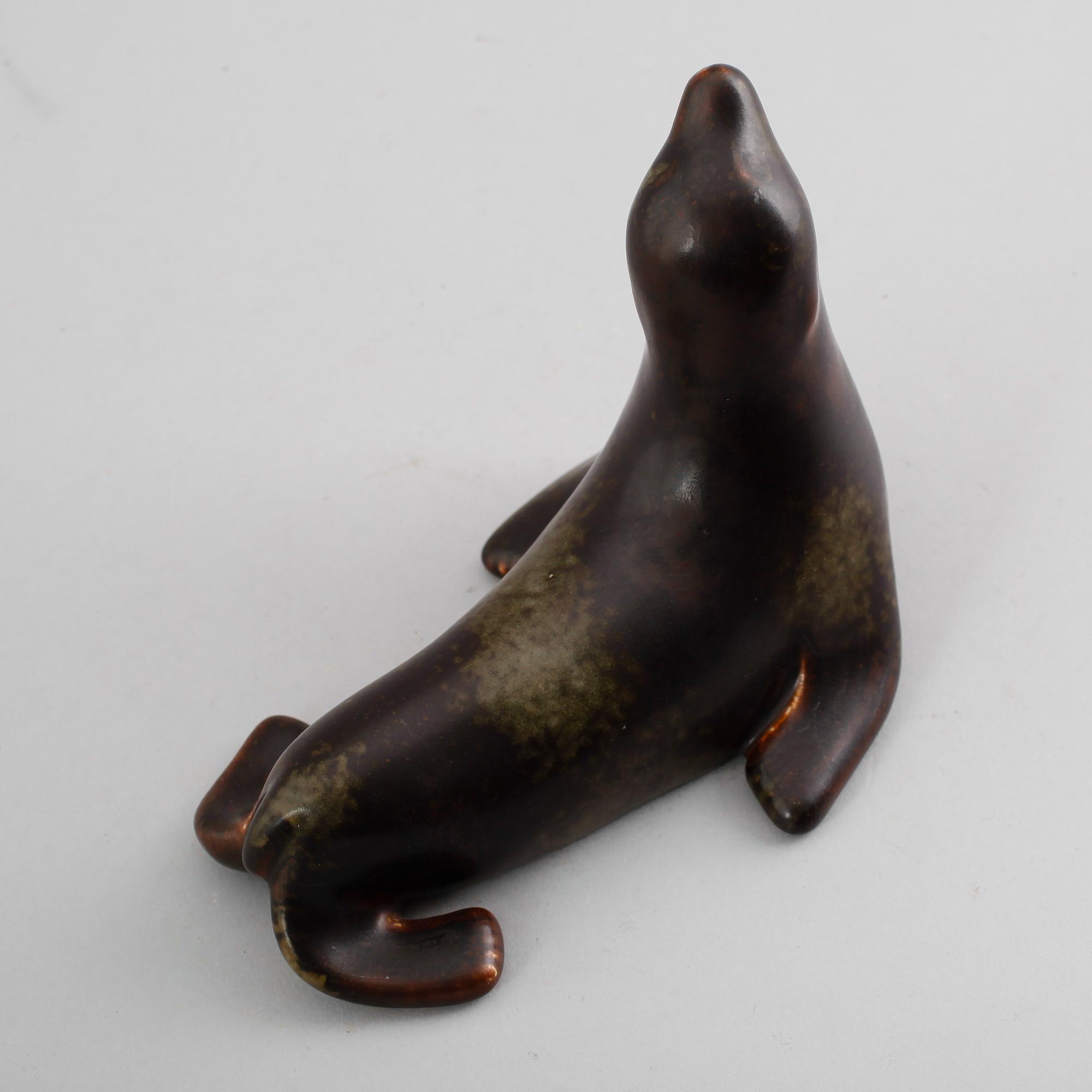 FIGUR, stengods, Gunnar Nylund, Rörstrand.