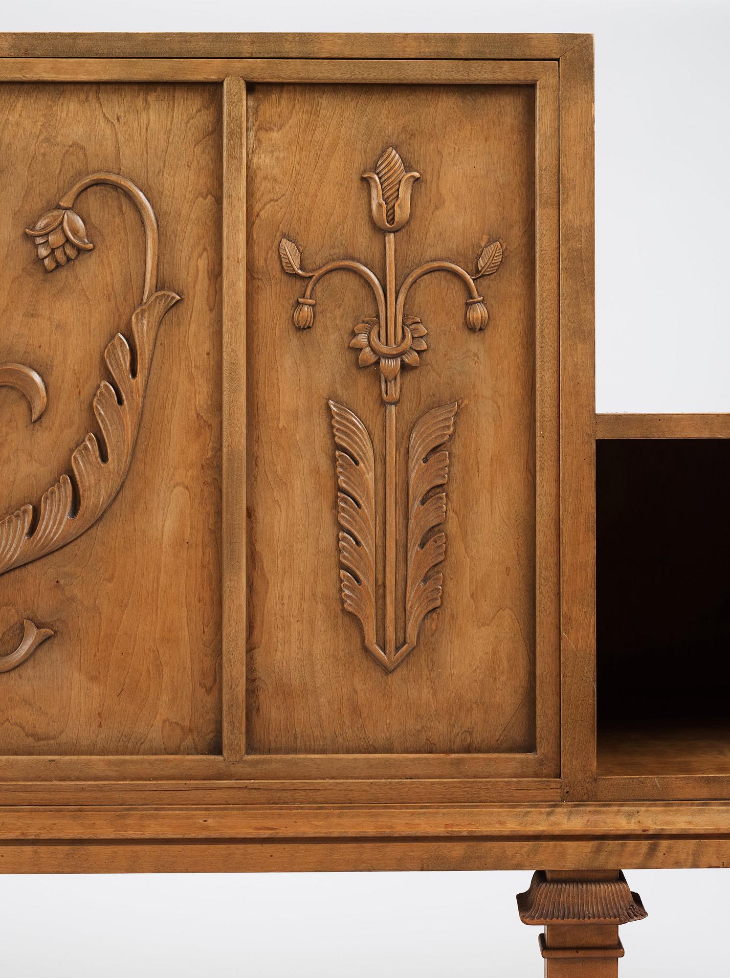 Axel Einar Hjorth, sideboard / barskåp, "Caesar", specialbeställt, Nordiska Kompaniet 1935.