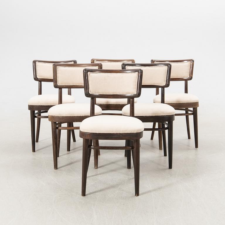 Chairs, 6 pcs, first half of the 20th century.