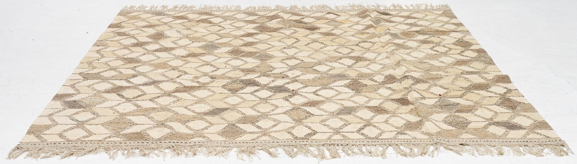 Rug, Kelim, c. 225 x 216 cm.