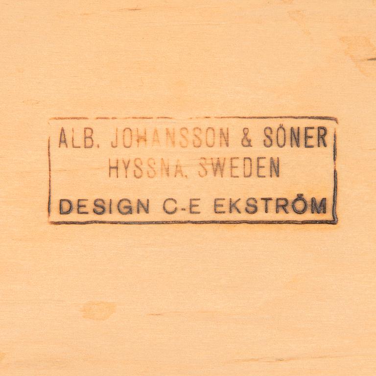 CARL-EWERT EKSTRÖM, 4 chairs, "Lärkan", Albin Johansson & Söner AB, 1960s.