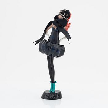 Lanvin, a porcelain figurine, 'Miss Lanvin 2', Franz, Limited Edition No. 033/800, 2007.