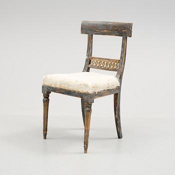 STOL. Gustaviansk, 1700-talets slut.