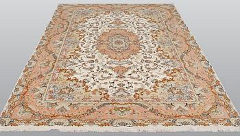 Matto, Tabriz, Part Silk, sk 50 Radj, ca 298 x 205 cm.