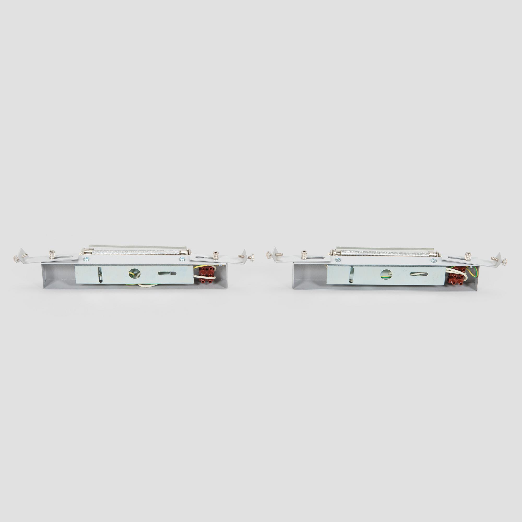 A pair of wall lights, ALT Luci Alternative, Murano, Italy 2000s.