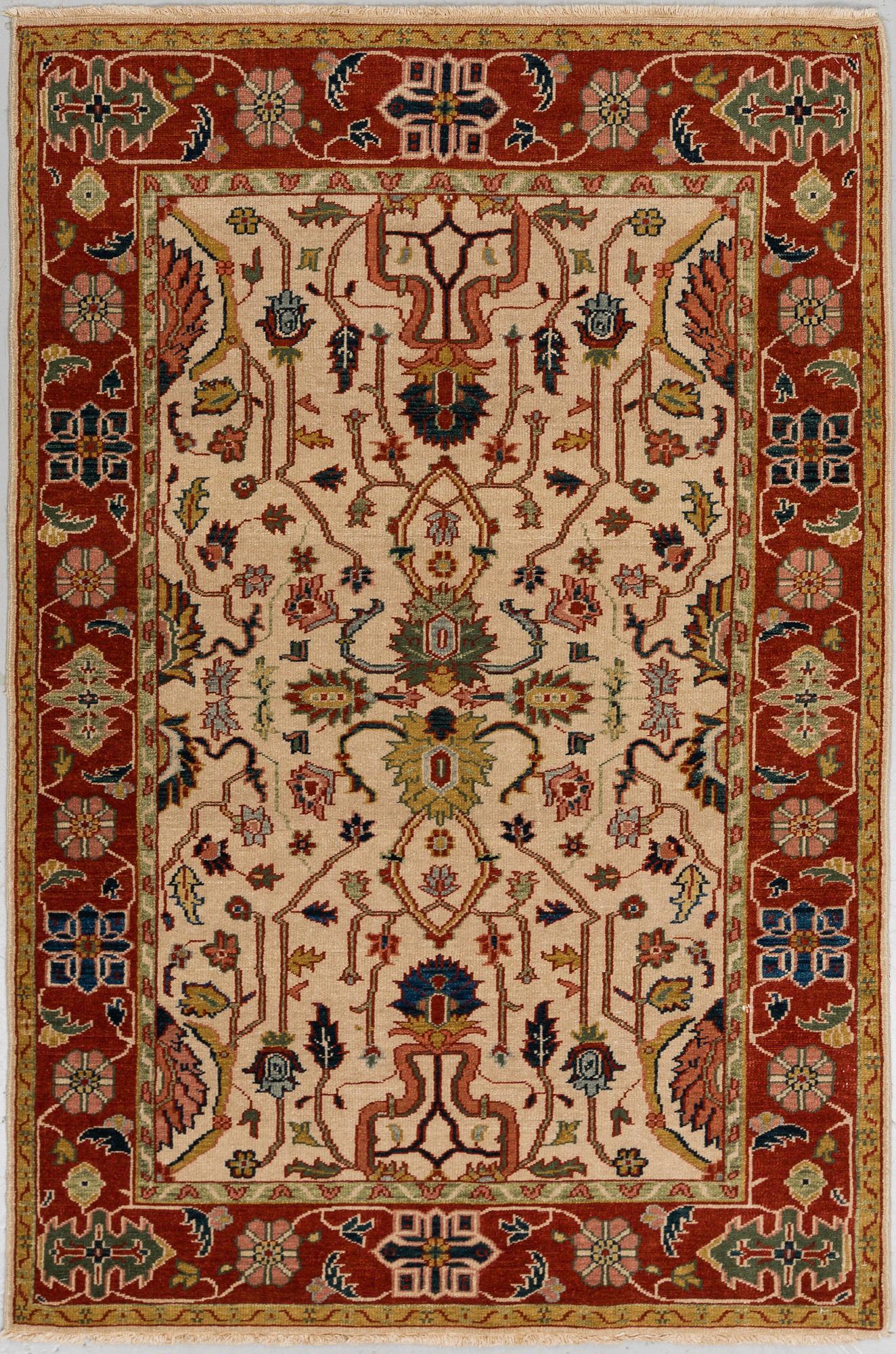 A RUG, Ushak design, ca 184 x 123 cm.