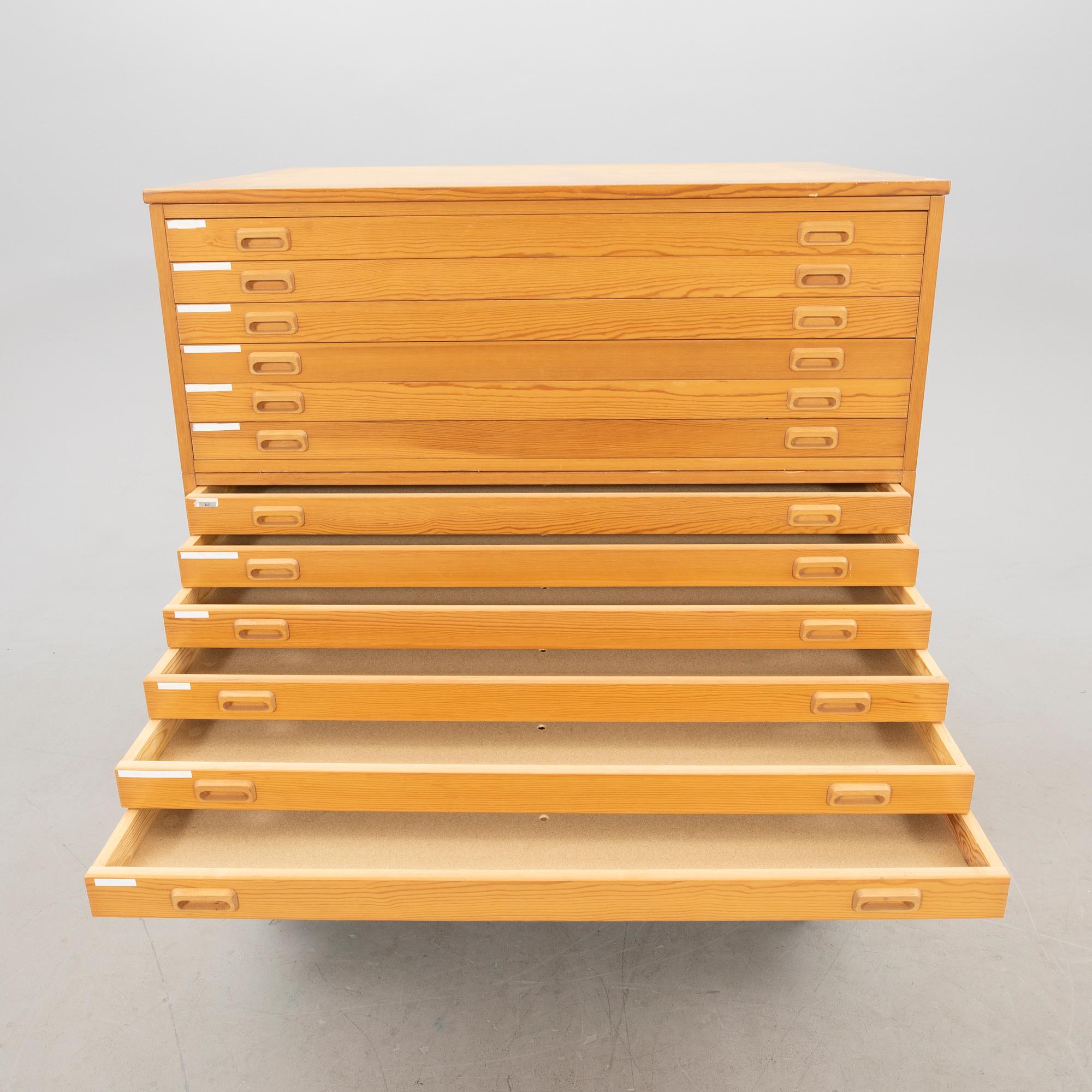 Arkivskåp 1900-talets senare del.