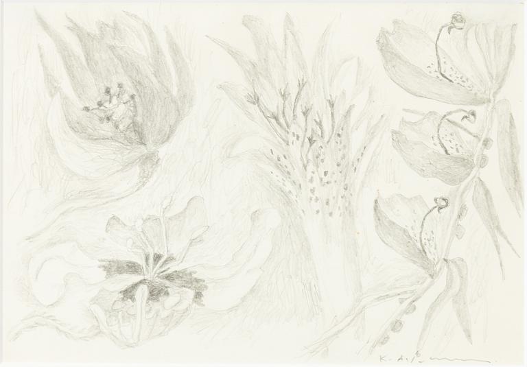 Karl Axel Pehrson, Blommor och bladverk.