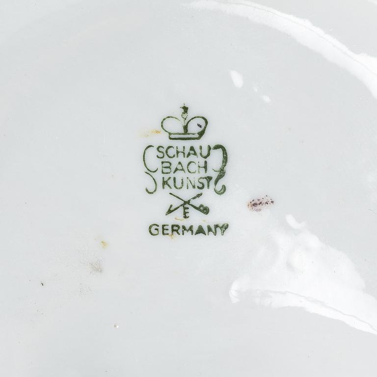 Figurines, 6 pieces, porcelain, including Schaubach Kunst, 20th century.