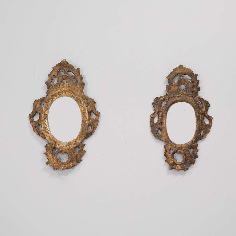 A pair of 19th century mirror.