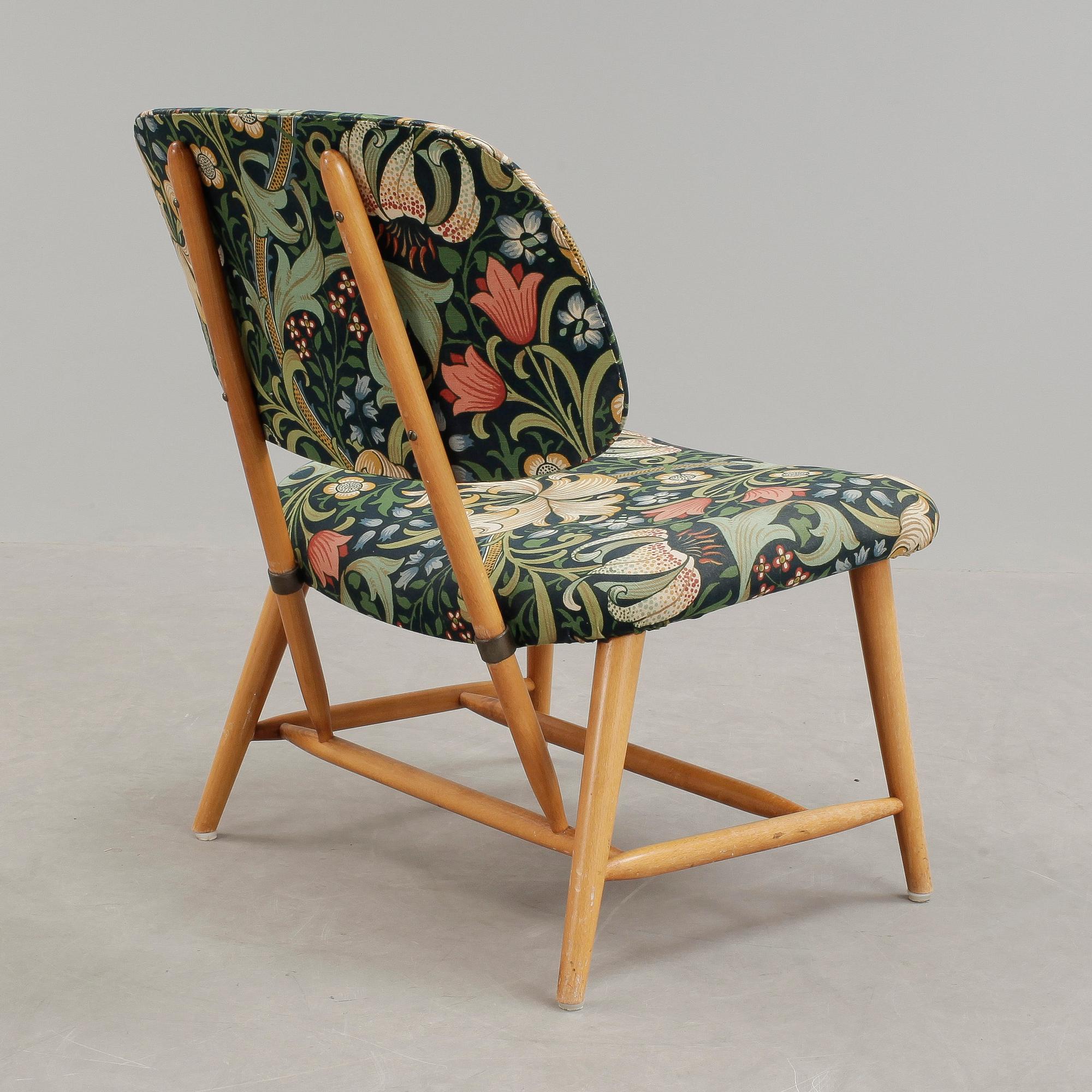 STOL, "TeVe", Alf Svensson, Ljungs Industrier. Modellen formgiven 1953.