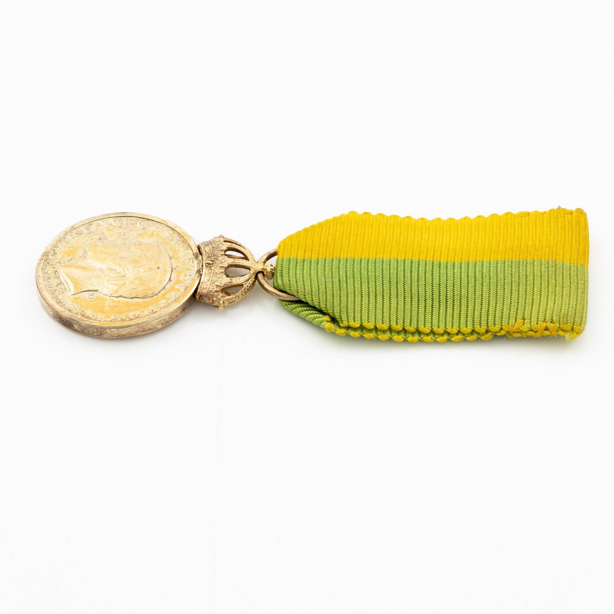 Medal, Carl XVI Gustaf, Royal Patriotic Society,