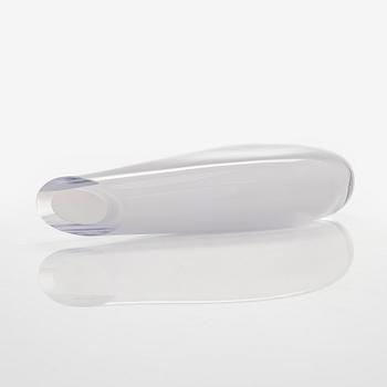 Ritva-Liisa Pohjalainen, A glass vase, signed 2015 Ritva-Liisa Pohjalainen 27/100.