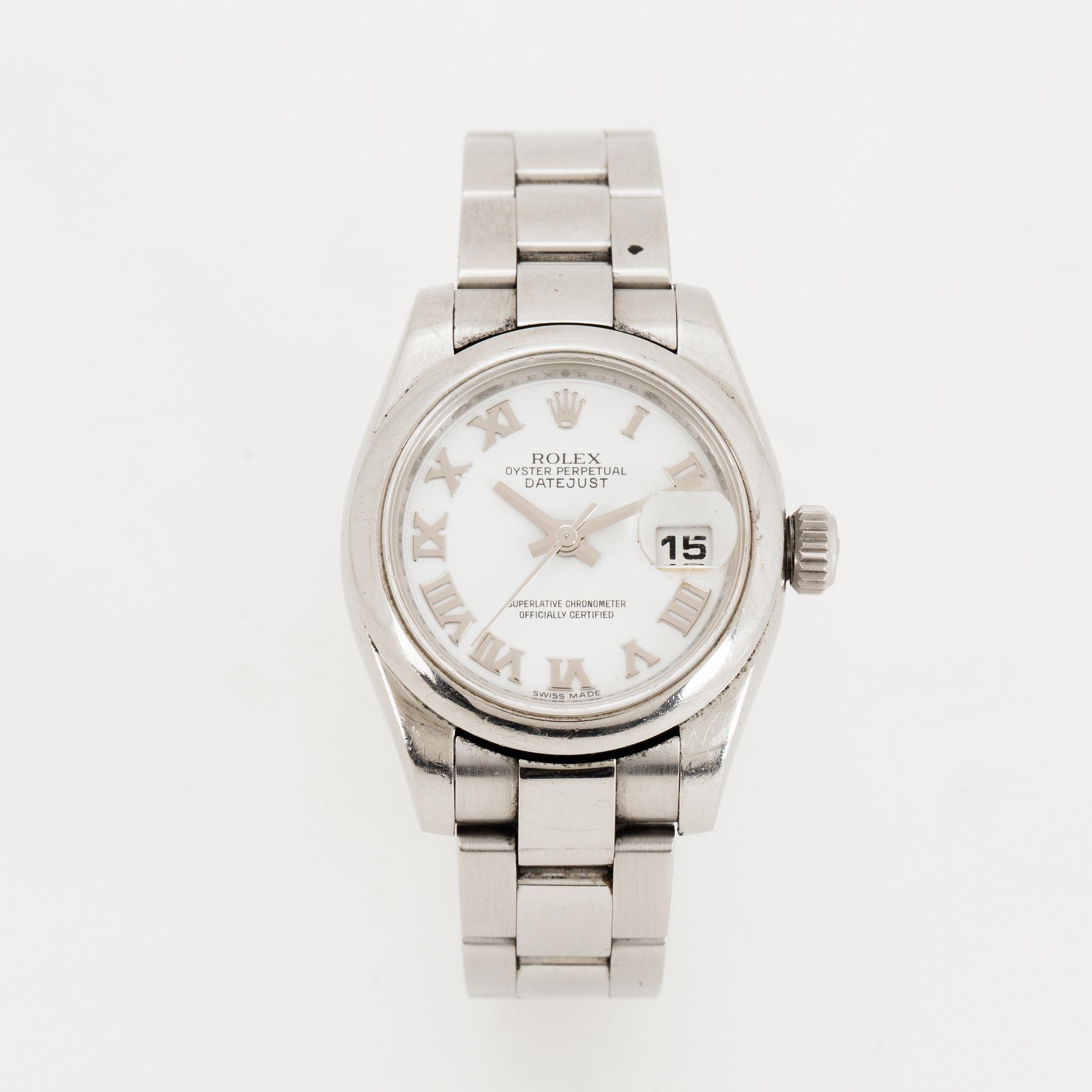 Rolex, Lady Oyster Perpetual, armbandsur, 26 mm.
