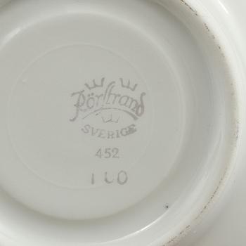 SERVISDELAR, 26 st, Louise Adelborg, Rörstrand, 1900-tal.