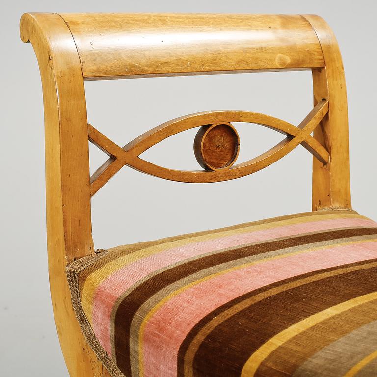 BANKETTER, ett par, empire, 1800-talets första hälft.