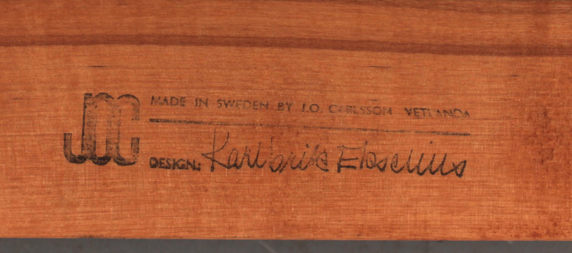 FÅTÖLJ, "F 122",  Karl-Erik Ekselius, J.O Carlsson, Vetlanda.