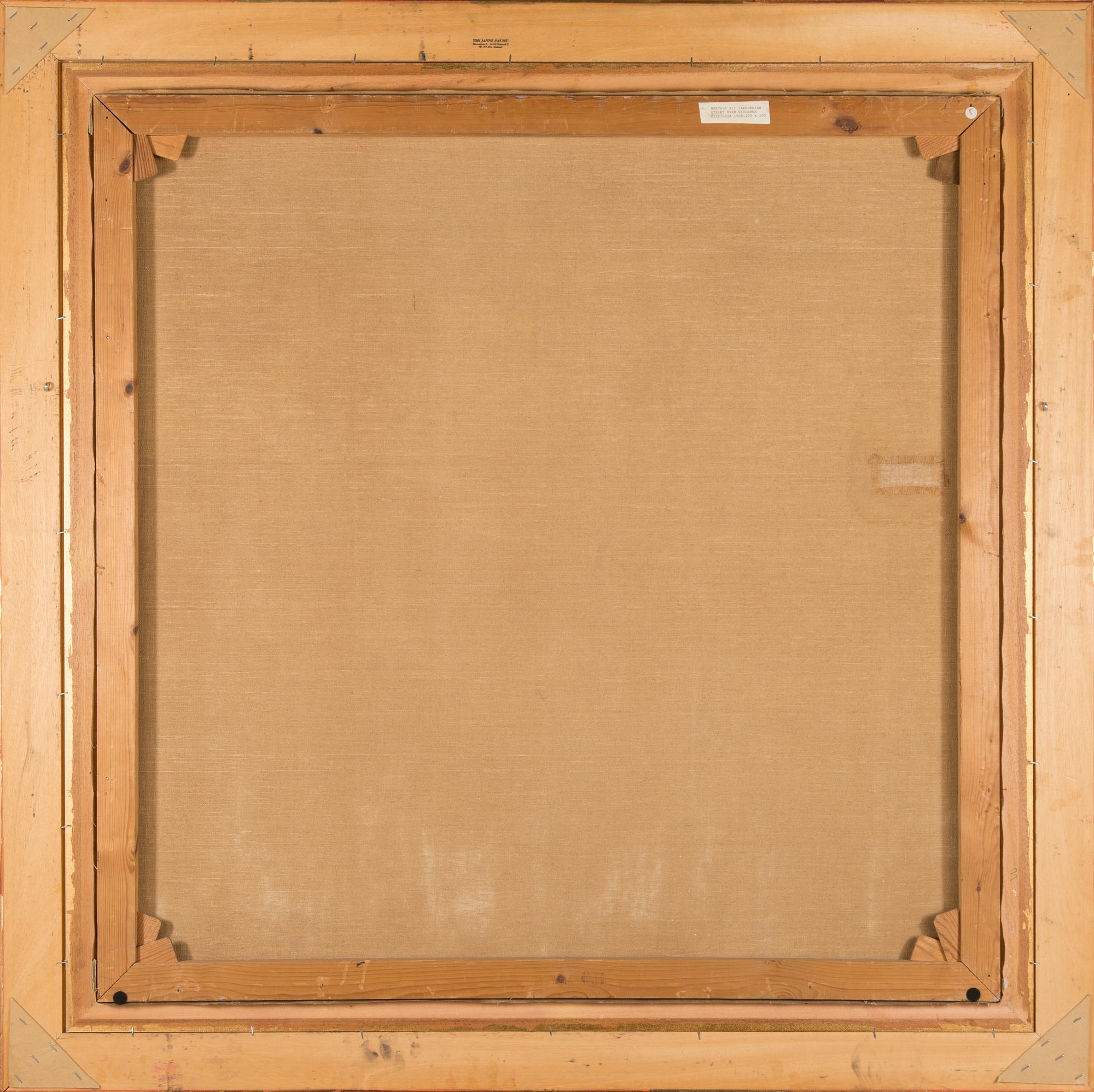 Nils Wikberg, olja på duk, signerad och daterad 1936.