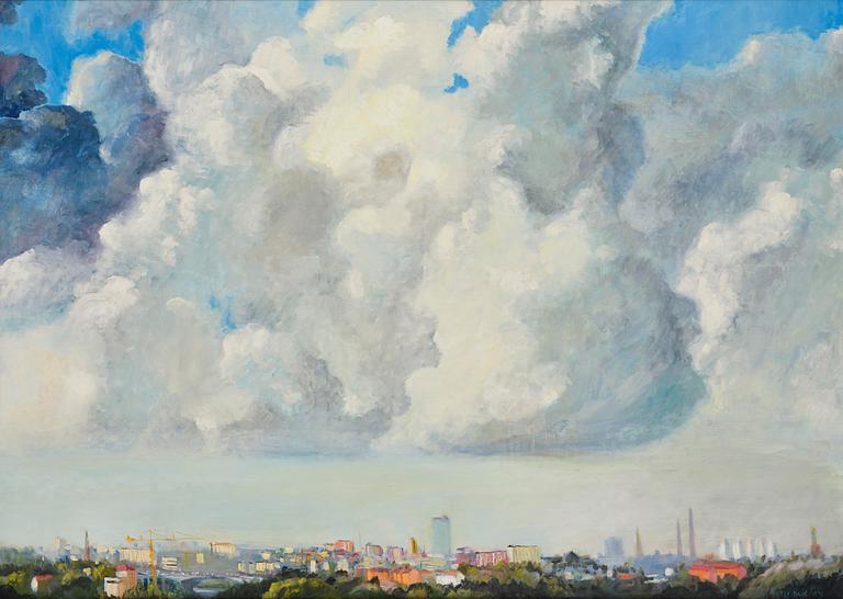 Peter Dahl, "Stockholm från Aspudden".