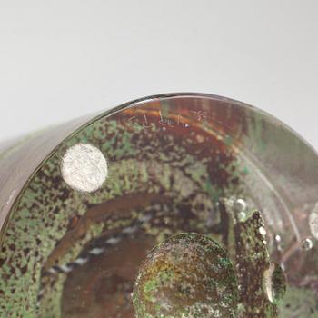 BERTIL VALLIEN, glas, skulptur ABSOLUT, signerad "B. Vallien".