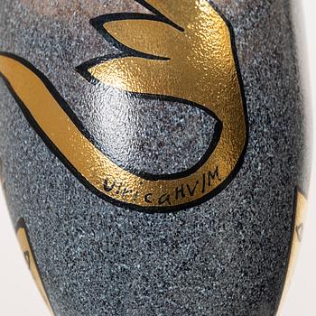 Ulrica Hydman-Vallien, vinglas, 12 st, Kosta Boda, Artist Collection / Atelier / Limited Edition.