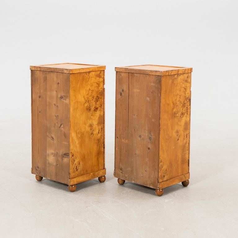 Sängbord ett par tidigt 1900-tal.