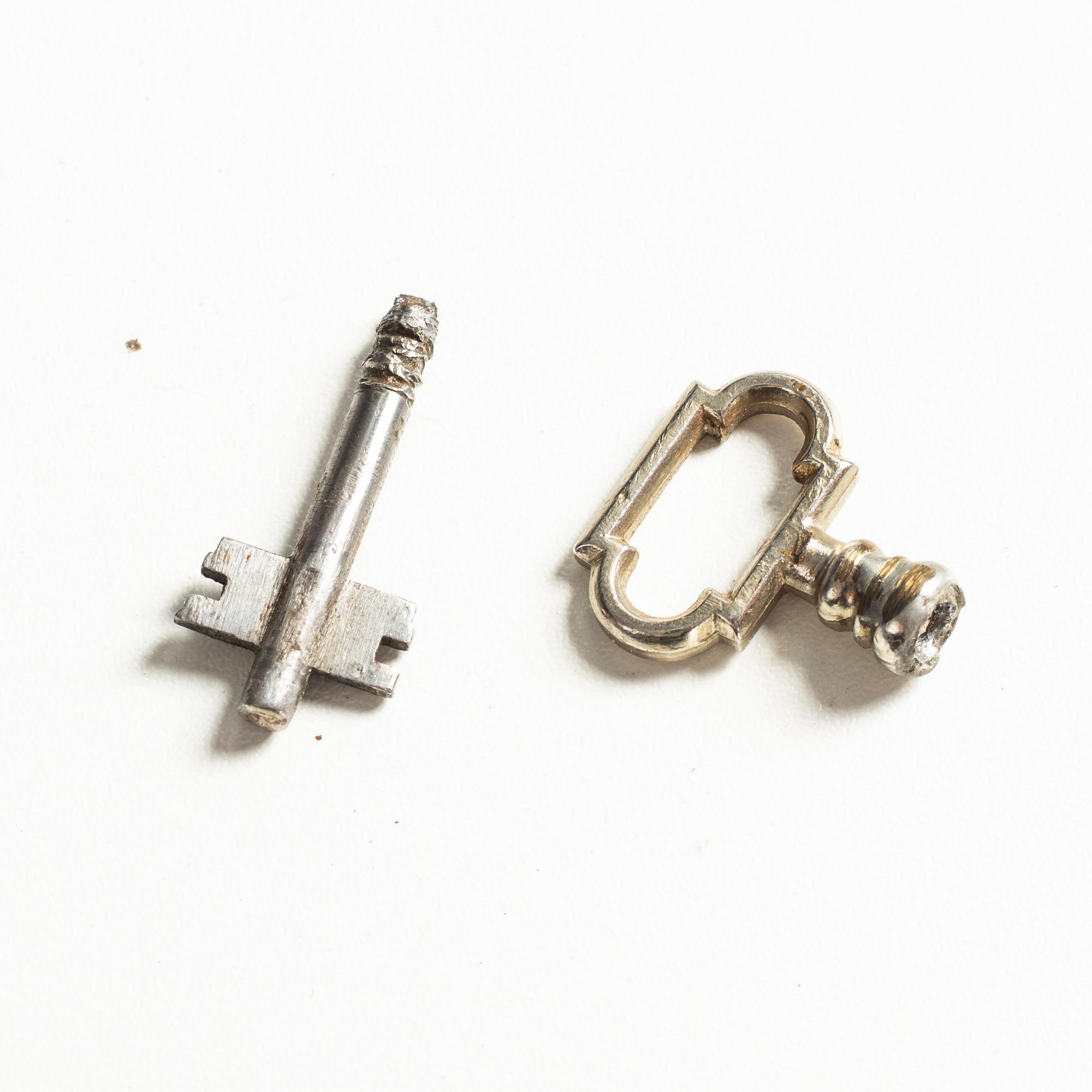 An early 20th century filing cabinet.