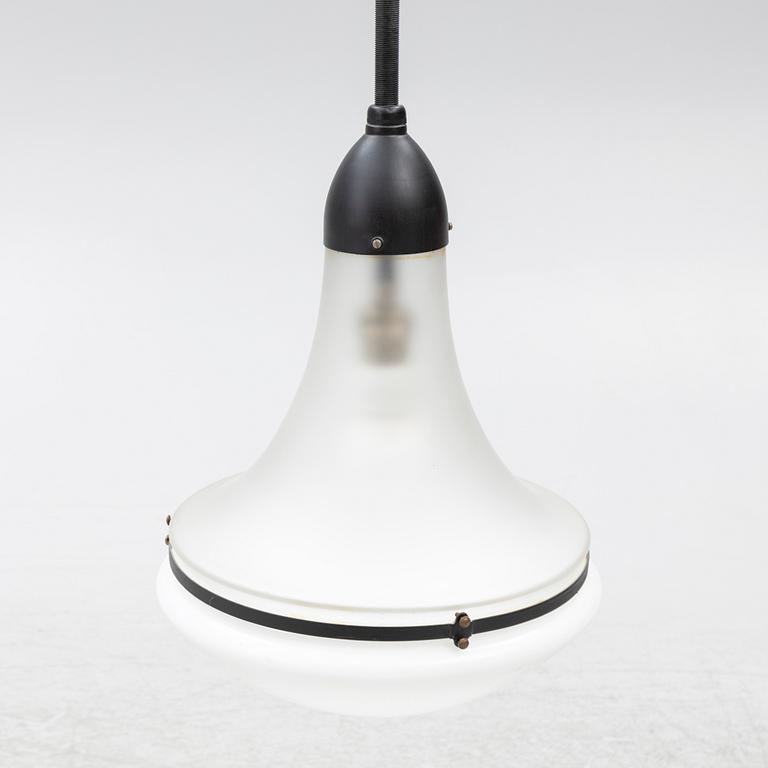 Peter Behrens, a 'Luzette' ceiling lamp, AEG or Siemens-Schuckert, Functionalism, Germany, first half of the 20th century.