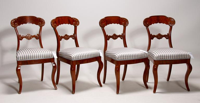 STOLAR, 4 st, senempire, 1800-talets mitt.