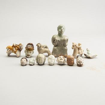 A group of South East Asian fragments, 16th/20th Century. (14 pieces).