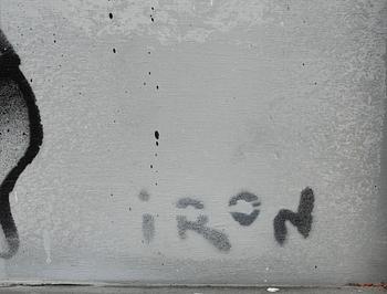 Iron, "Wake up, kick ass, be kind, repeat".