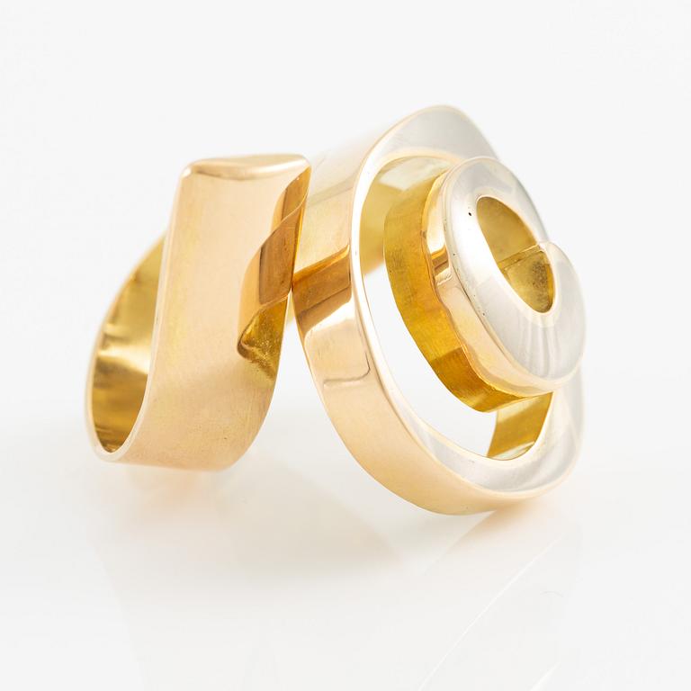 Jan-Christer Lundqvist, ring, 18K gold, Skövde.