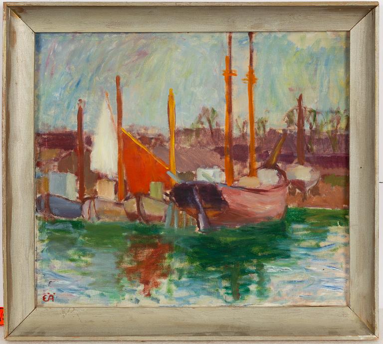 Erling Ärlingsson, Ships in Harbour.