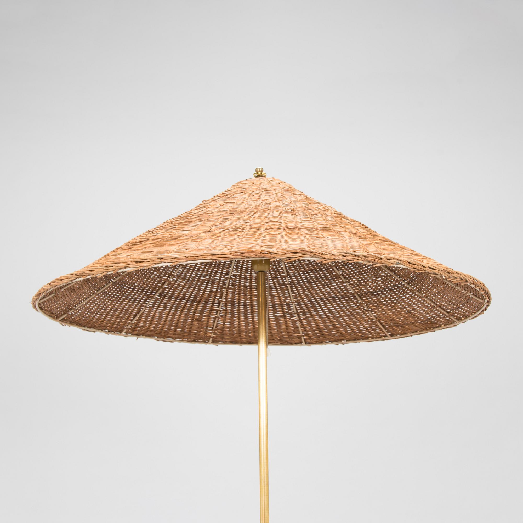 Golvlampa, tillverkare Sievä 1900-talets mitt.