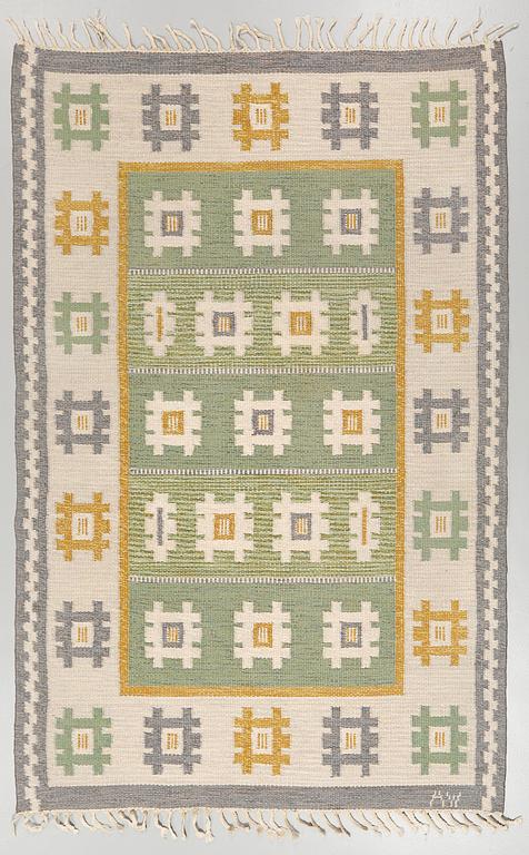 MATTA, rölakan, monogramsignerad AW, 1900-talets andra hälft, 200x137 cm.