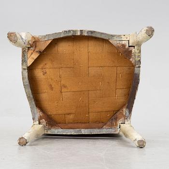 A Rococo chair, second half of the 18th century.