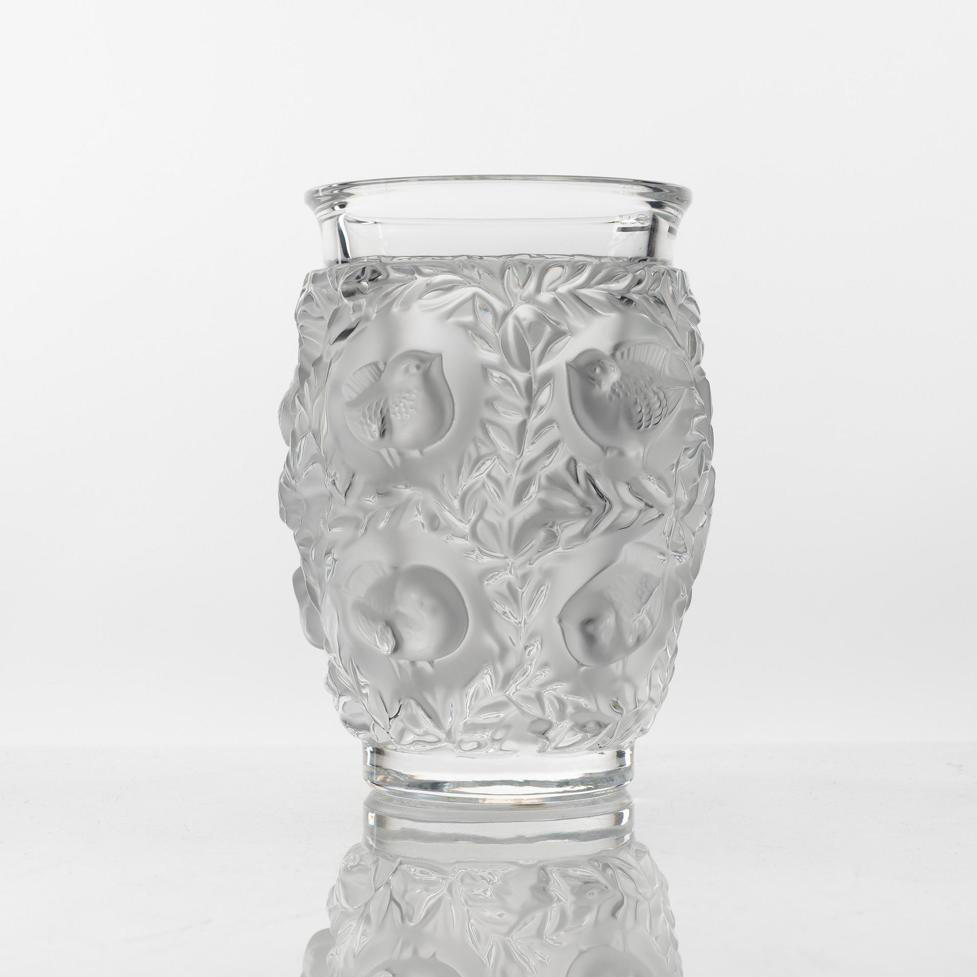 René Lalique, vas, "Bagatelle", Lalique, Frankrike.