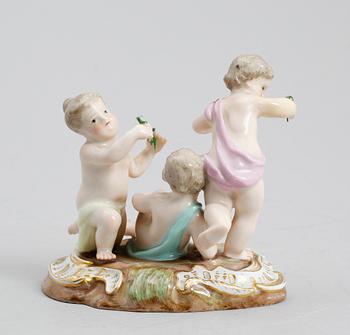 FIGURGRUPP, porslin, Meissen, 1900-tal.