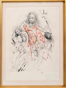 Salvador Dalí, "Poseidon" Ur "Mythologie".