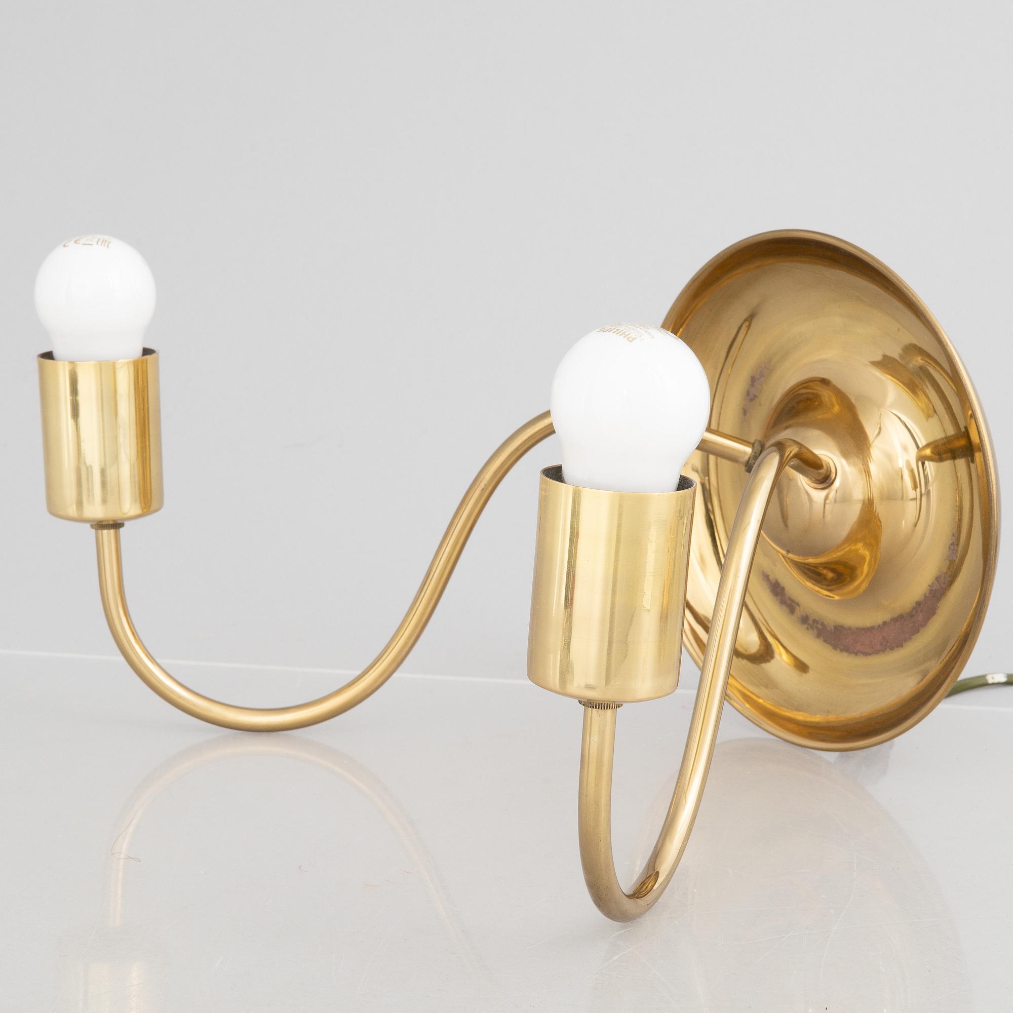 Josef Frank, a model G 2565 wall lamp, Svenskt Tenn.