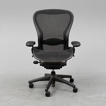DON CHADWICK / BILL STUMPF, deskchair  "Aeron", Herman Miller, size medium.
