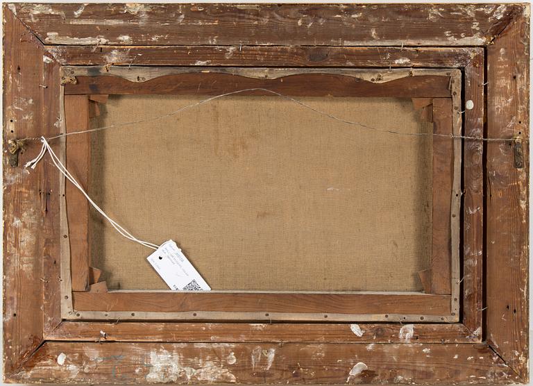 WILLIAM P ROGERS, oil on canvas, sined.