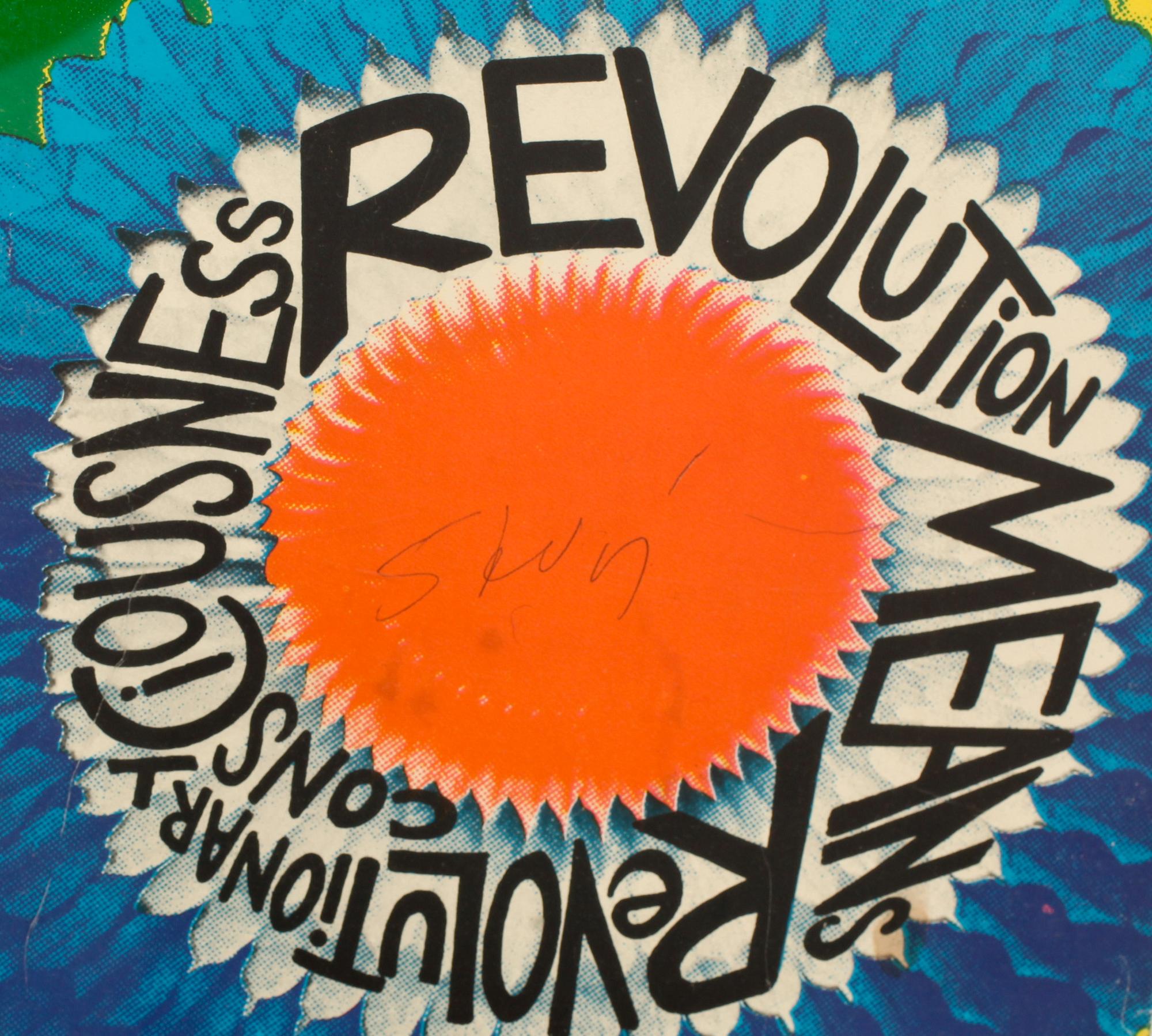 STURE JOHANNESSON, färgserigrafi, Lunds Konsthall, 1968, sign.