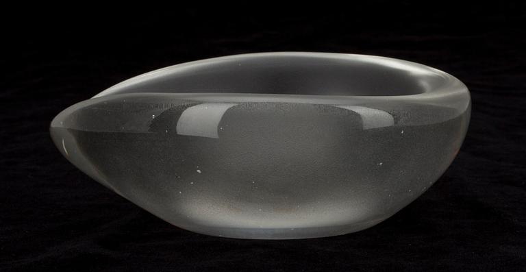 SKÅL, glas, 3106, sign. K. Franck Iittala.